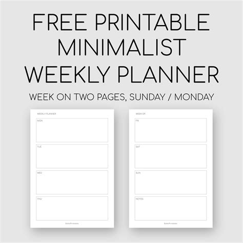 minimalist planner 2024|free printable weekly planner minimalist.